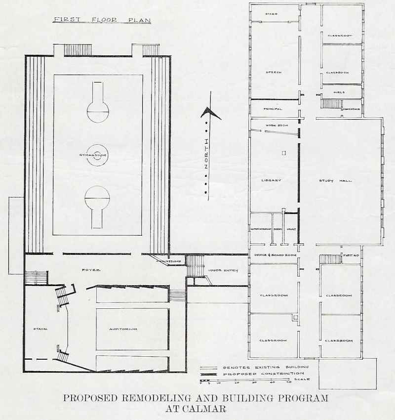 South Winneshiek School First Floor Plan